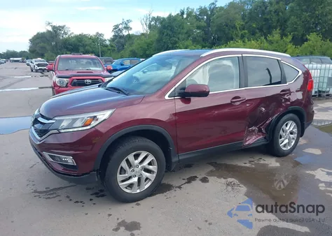 2015 Honda Cr-V Ex-L из США, поврежденный, VIN 5J6RM4H73FL040031